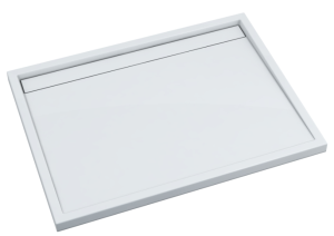 Schedline Estra Brodzik prostokątny 90x120 cm wys. 4,5 cm biały