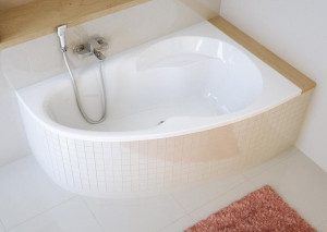 PROMOCJA Excellent Newa Plus Wanna akrylowa narożna 1500x950mm prawa biała