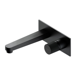 Omnires CONTOUR bateria umywalkowa podtynkowa antracyt
