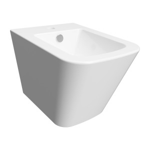 Omnires Fontana Bidet wiszący 49x35 cm biały połysk