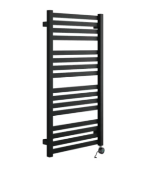 PROMOCJA Excellent Horos Grzejnik łazienkowy elektryczny 960x500 mm Czarny