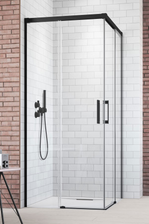 Radaway Idea KDD kabina prysznicowa 100 x 70 cm Czarny (100R x70L)