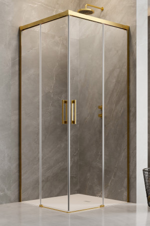 Radaway Idea KDD kabina prysznicowa 80 x 70 cm Złoty (70R x80L)