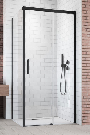 Radaway Idea KDJ kabina prysznicowa prawe 130 x 120 cm Czarny