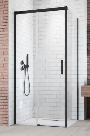Radaway Idea KDJ kabina prysznicowa lewe 150 x 110 cm Czarny