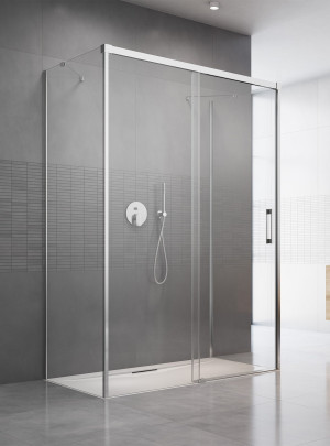 Radaway Idea KDJ+S kabina prysznicowa lewe 120 x 80 cm Chrom
