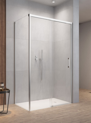 Radaway Idea KDS kabina prysznicowa lewe 140 x 80 cm Chrom