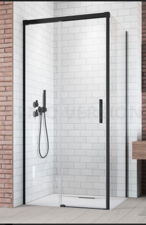 PROMOCJA Radaway Idea Black KDJ Kabina prostokątna 160L+90R cm profil czarny