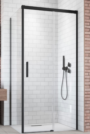 PROMOCJA Radaway Idea Black KDJ Kabina prostokątna 100R+90L cm profil czarny