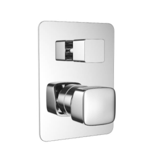 PROMOCJA Excellent Keria Q Bateria podtynkowa wannowo-natryskowa chrom
