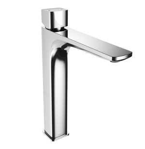 PROMOCJA Excellent Keria Q Bateria umywalkowa wysoka z korkiem chrom