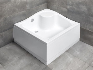 PROMOCJA Radaway KORFU C Brodzik kwadratowy 90x90 cm
