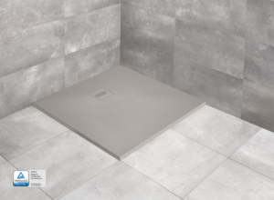 PROMOCJA Radaway Kyntos C Brodzik kwadratowy 80x80 cm Cemento