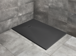 PROMOCJA Radaway Kyntos F Brodzik prostokątny 140x70 cm antracytowy