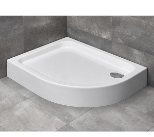 PROMOCJA Radaway LAROS E Compact Brodzik asymetryczny 100x80cm lewy