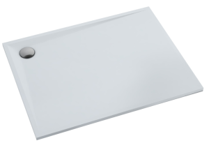 Schedline Libra SMOOTH WHITE Brodzik prostokątny 80x100 cm wys. 3 cm biały