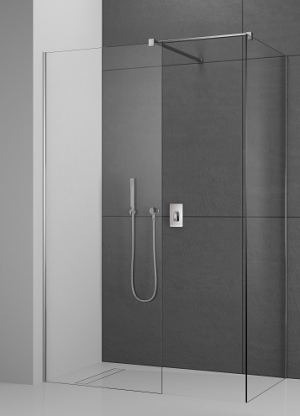 PROMOCJA Radaway Modo New III Kabina Walk In 55+70 cm profil chrom
