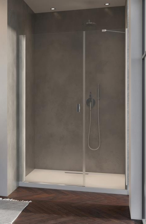 PROMOCJA Radaway Nes 8 DWS I Drzwi do wnęki lewe 120 cm (118-121cm) Profil chrom