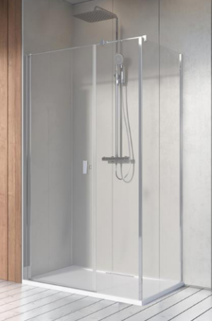 PROMOCJA Radaway Nes KDS I Kabina prostokątna drzwi lewe 120Lx70 cm profil chrom