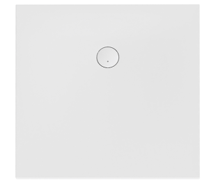 Sanplast Open Mineral Brodzik kwadratowy 90x90x1,5 cm biały