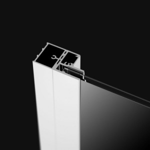 PROMOCJA Radaway Nes Profil poszerzający +2 cm montaż tylko po stronie profilu przyściennego pod magnes chrom