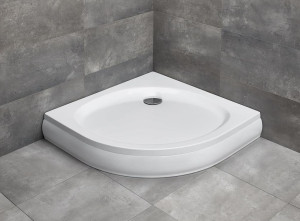 PROMOCJA Radaway PATMOS A Brodzik półokrągły 90x90 cm