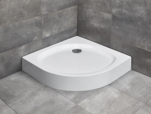 PROMOCJA Radaway PATMOS A Compact Brodzik półokrągły 90x90 cm