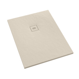 Schedline Brodzik kompozytowy Stabilsound Plus Protos Cashemere Stone 80x170x4 cm, prostokątny