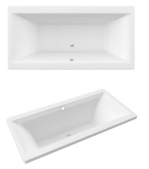 PROMOCJA Excellent Pryzmat wanna prostokątna 150x75cm
