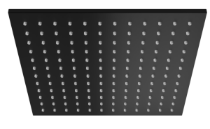 PROMOCJA Kohlman Deszczownica kwadratowa 30x30 cm czarny mat | Q30EB