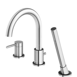 PROMOCJA Kohlman Axel bateria wannowo-prysznicowa 3-otworowa
chrom | QB241A