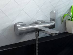 PROMOCJA Kohlman Foxal bateria wannowa ścienna | QW110F