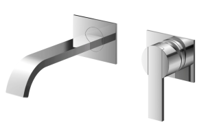 Kohlman Gixs Bateria umywalkowa podtynkowa chrom