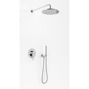 PROMOCJA Kohlman Axel Zestaw natryskowy podtynkowy z deszczownicą 30
cm chrom | QW210AR30