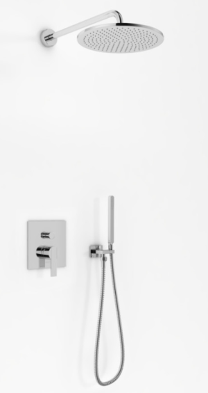 PROMOCJA Kohlman Gixs Zestaw natryskowy podtynkowy z deszczownicą 20
cm chrom | QW210GR20