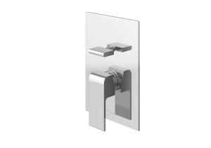 PROMOCJA Kohlman Saxo bateria wannowo-prysznicowa z dwoma wyjściami
chrom | QW210S