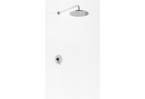 PROMOCJA Kohlman Axel Zestaw natryskowy z deszczownicą 35 cm
chrom | QW220AR35