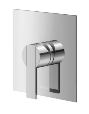 Kohlman Gixs Bateria natryskowa podtynkowa chrom