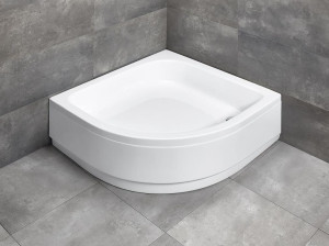 PROMOCJA Radaway SAMOS A Brodzik półokrągły 90x90 cm