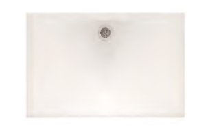 RONAL AIR Brodzik prostokatny 1000 x 700 biały mat
