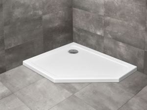 PROMOCJA Radaway Doros PT E Brodzik pięciokątny lewy 100x90 cm