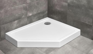 PROMOCJA Radaway Doros PT E Compact Brodzik pięciokątny prawy 100x80 cm