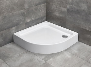 PROMOCJA Radaway SIROS A Compact Brodzik półokrągły 90x90 cm