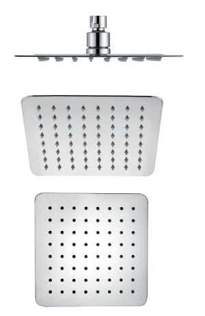 PROMOCJA Excellent Deszczownica kwadratowa Slim 30x30 cm chrom