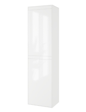 PROMOCJA Excellent Finli Słupek wiszący 40x150x30 cm kolor biały lakier/dąb