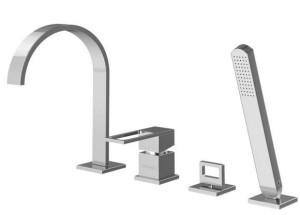 PROMOCJA Kohlman Nexen-S bateria wannowo-natryskowa 4-otworowa
chrom | SQB244U