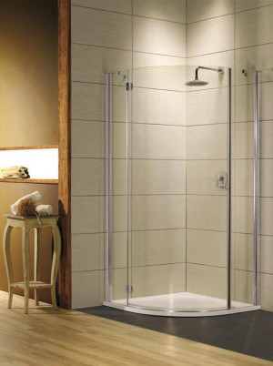 PROMOCJA Radaway Torrenta PDJ Kabina półokrągła 80x80 cm lewa