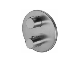 Vema Tiber Steel Bateria wannowo-natryskowa termostatyczna inox