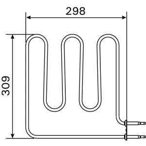 Ersatz-Heizstab für Vega BC45(E) (ZSB-224)