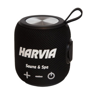 Harvia Wasserdichter Lautsprecher in Schwarz